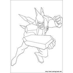 Coloring page: Ben 10 (Cartoons) #40455 - Free Printable Coloring Pages
