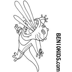 Coloring page: Ben 10 (Cartoons) #40474 - Free Printable Coloring Pages