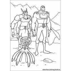 Coloring page: Ben 10 (Cartoons) #40475 - Free Printable Coloring Pages