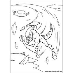 Coloring page: Ben 10 (Cartoons) #40484 - Free Printable Coloring Pages