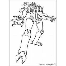 Coloring page: Ben 10 (Cartoons) #40489 - Free Printable Coloring Pages
