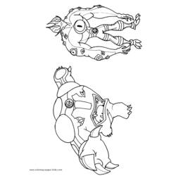 Coloring page: Ben 10 (Cartoons) #40492 - Free Printable Coloring Pages