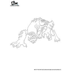 Coloring page: Ben 10 (Cartoons) #40511 - Free Printable Coloring Pages