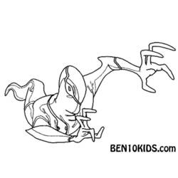 Coloring page: Ben 10 (Cartoons) #40512 - Free Printable Coloring Pages