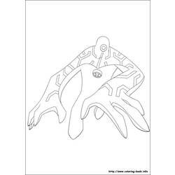 Coloring page: Ben 10 (Cartoons) #40517 - Free Printable Coloring Pages