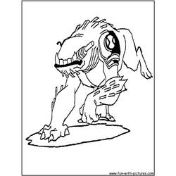 Coloring page: Ben 10 (Cartoons) #40532 - Free Printable Coloring Pages