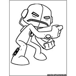 Coloring page: Ben 10 (Cartoons) #40542 - Printable Coloring Pages