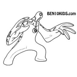 Coloring page: Ben 10 (Cartoons) #40543 - Free Printable Coloring Pages