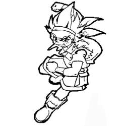 Coloring page: Beyblade (Cartoons) #46796 - Free Printable Coloring Pages