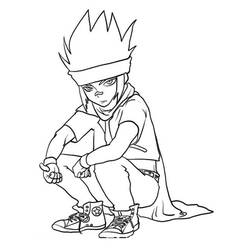 Coloring page: Beyblade (Cartoons) #46798 - Free Printable Coloring Pages