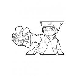 Coloring page: Beyblade (Cartoons) #46804 - Free Printable Coloring Pages