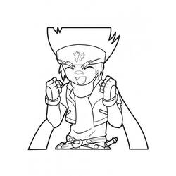 Coloring page: Beyblade (Cartoons) #46808 - Free Printable Coloring Pages