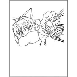 Coloring page: Beyblade (Cartoons) #46828 - Free Printable Coloring Pages
