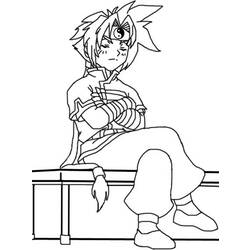 Coloring page: Beyblade (Cartoons) #46837 - Free Printable Coloring Pages