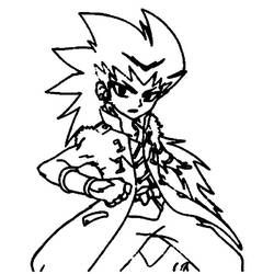 Coloring page: Beyblade (Cartoons) #46843 - Free Printable Coloring Pages