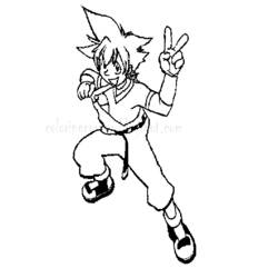 Coloring page: Beyblade (Cartoons) #46849 - Free Printable Coloring Pages