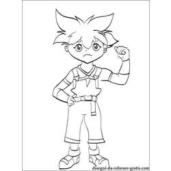 Coloring page: Beyblade (Cartoons) #46896 - Free Printable Coloring Pages