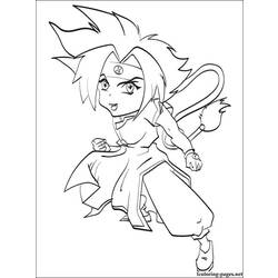 Coloring page: Beyblade (Cartoons) #46897 - Free Printable Coloring Pages