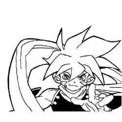 Coloring page: Beyblade (Cartoons) #46945 - Free Printable Coloring Pages