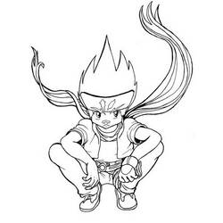 Coloring page: Beyblade (Cartoons) #47089 - Free Printable Coloring Pages