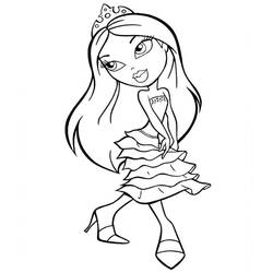 Coloring page: Bratz (Cartoons) #32366 - Free Printable Coloring Pages