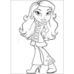 Coloring page: Bratz (Cartoons) #32371 - Free Printable Coloring Pages