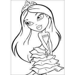 Coloring page: Bratz (Cartoons) #32378 - Free Printable Coloring Pages