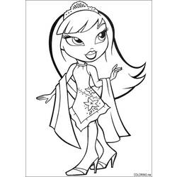 Coloring page: Bratz (Cartoons) #32385 - Free Printable Coloring Pages