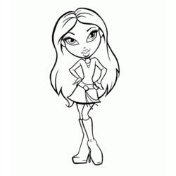 Coloring page: Bratz (Cartoons) #32390 - Printable coloring pages