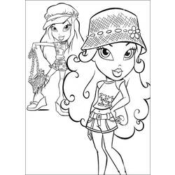 Coloring page: Bratz (Cartoons) #32391 - Free Printable Coloring Pages