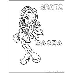 Coloring page: Bratz (Cartoons) #32436 - Free Printable Coloring Pages
