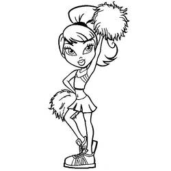 Coloring page: Bratz (Cartoons) #32437 - Free Printable Coloring Pages