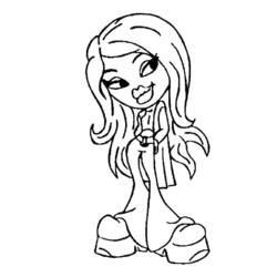 Coloring page: Bratz (Cartoons) #32438 - Free Printable Coloring Pages
