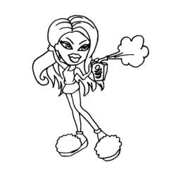 Coloring page: Bratz (Cartoons) #32458 - Free Printable Coloring Pages