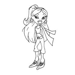 Coloring page: Bratz (Cartoons) #32475 - Free Printable Coloring Pages