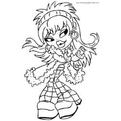 Coloring page: Bratz (Cartoons) #32476 - Free Printable Coloring Pages