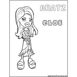 Coloring page: Bratz (Cartoons) #32511 - Free Printable Coloring Pages