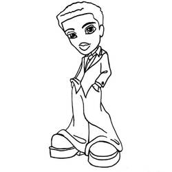 Coloring page: Bratz (Cartoons) #32514 - Free Printable Coloring Pages
