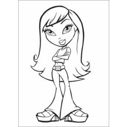 Coloring page: Bratz (Cartoons) #32538 - Free Printable Coloring Pages