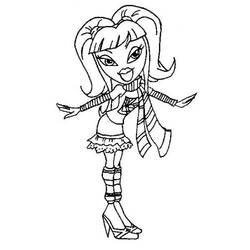 Coloring page: Bratz (Cartoons) #32541 - Free Printable Coloring Pages