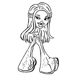 Coloring page: Bratz (Cartoons) #32551 - Free Printable Coloring Pages