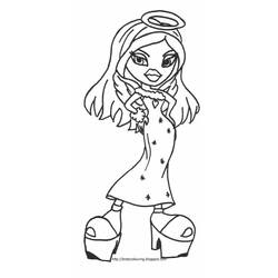 Coloring page: Bratz (Cartoons) #32582 - Free Printable Coloring Pages