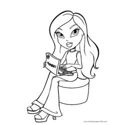 Coloring page: Bratz (Cartoons) #32595 - Free Printable Coloring Pages
