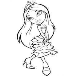 Coloring page: Bratz (Cartoons) #32597 - Free Printable Coloring Pages