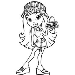 Coloring page: Bratz (Cartoons) #32607 - Printable coloring pages