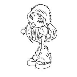 Coloring page: Bratz (Cartoons) #32615 - Free Printable Coloring Pages