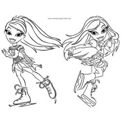 Coloring page: Bratz (Cartoons) #32632 - Free Printable Coloring Pages