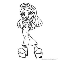 Coloring page: Bratz (Cartoons) #32739 - Free Printable Coloring Pages