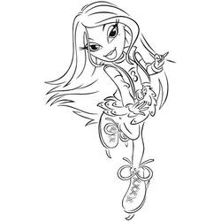 Coloring page: Bratz (Cartoons) #32743 - Free Printable Coloring Pages