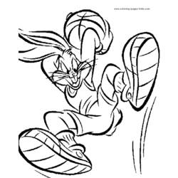 Coloring page: Bugs Bunny (Cartoons) #26313 - Free Printable Coloring Pages